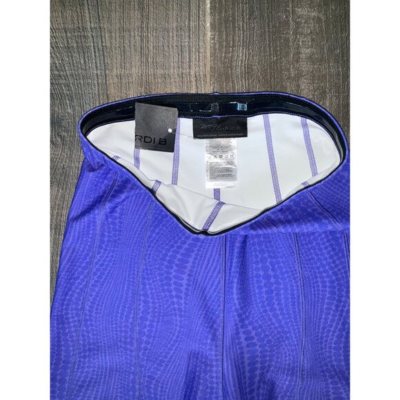 NEW‎ Cardi B x Reebok Women's Medium 12 Purple Biker Shorts - Picture 4 of 5
